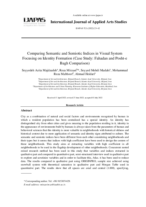 (PDF) Comparing Semantic and Semiotic Indices in Visual System Focusing ...