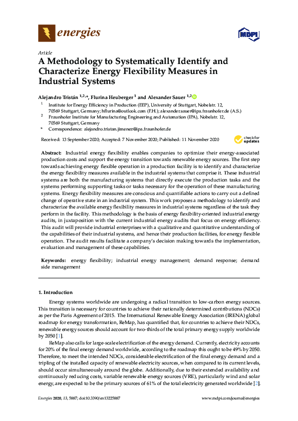 (PDF) A Methodology to Systematically Identify and Characterize Energy ...