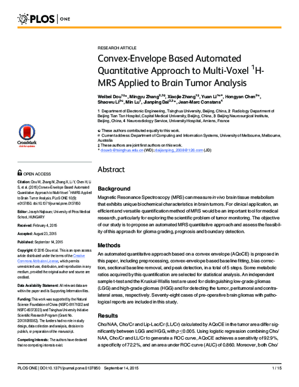(PDF) Convex-Envelope Based Automated Quantitative Approach to Multi ...