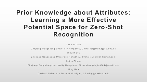 (PDF) Prior Knowledge about Attributes: Learning a More Effective ...
