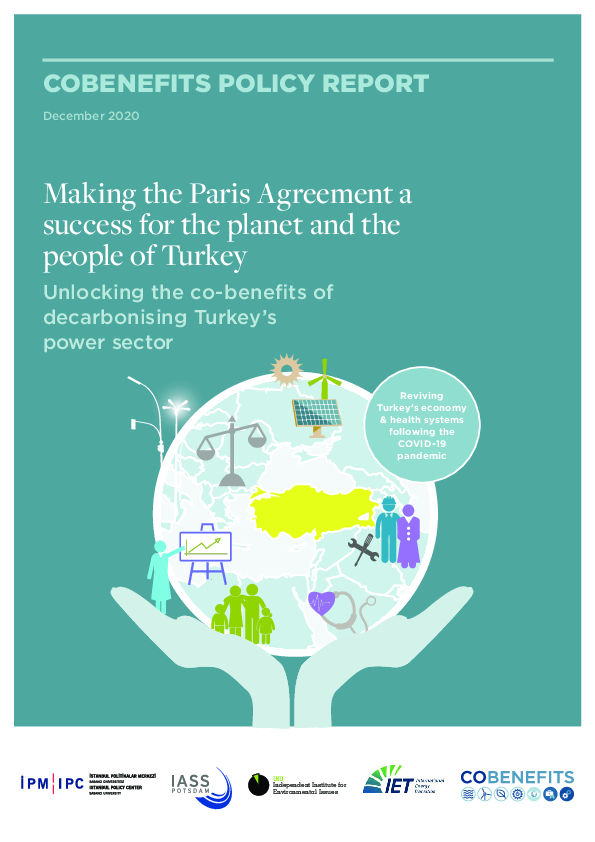 (PDF) Cobenefits Policy Report: Making the Paris Agreement a Success ...