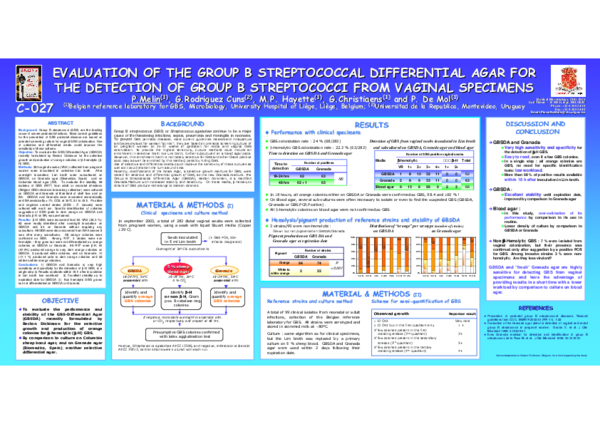 (PDF) Evaluation of the group B differential agar for the detection of ...