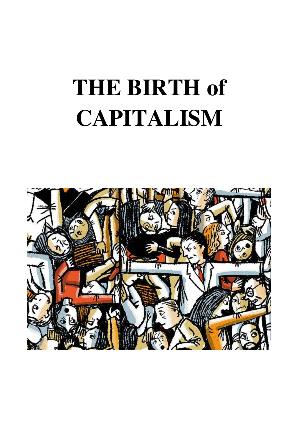 (PDF) The Birth of Capitalism