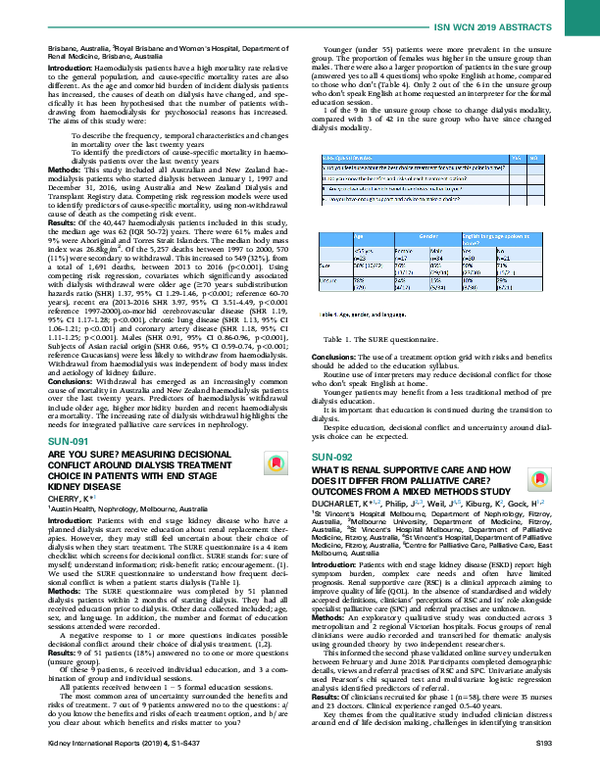 (PDF) SUN-092 What is Renal Supportive Care and How Does It Differ from ...