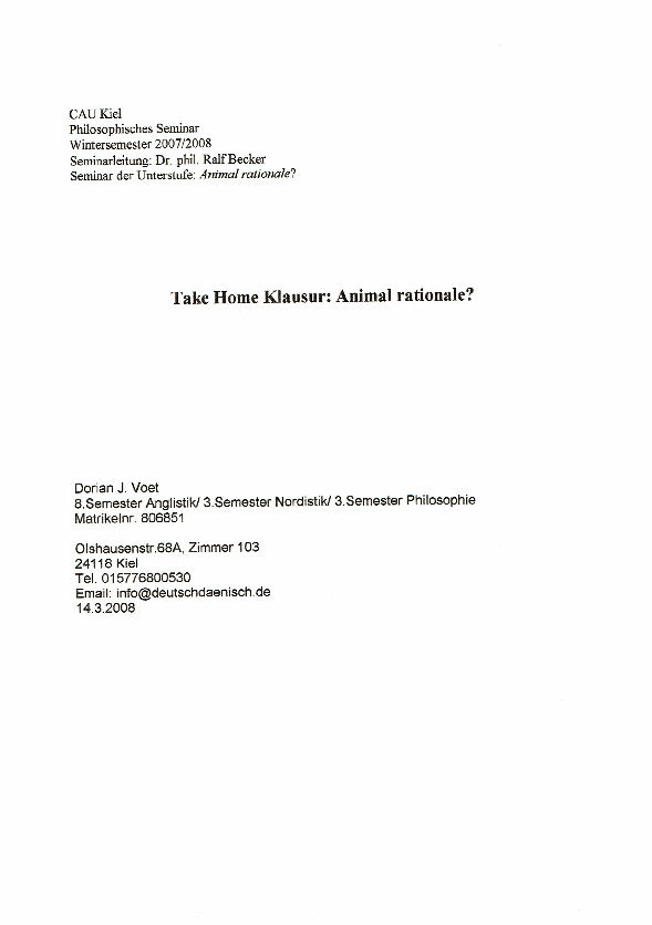(PDF) Animal rationale?