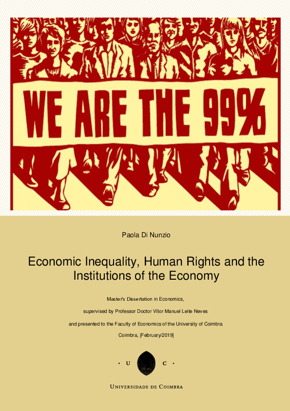 (PDF) Economic Inequality, Human Rights and the Institutions of the Economy