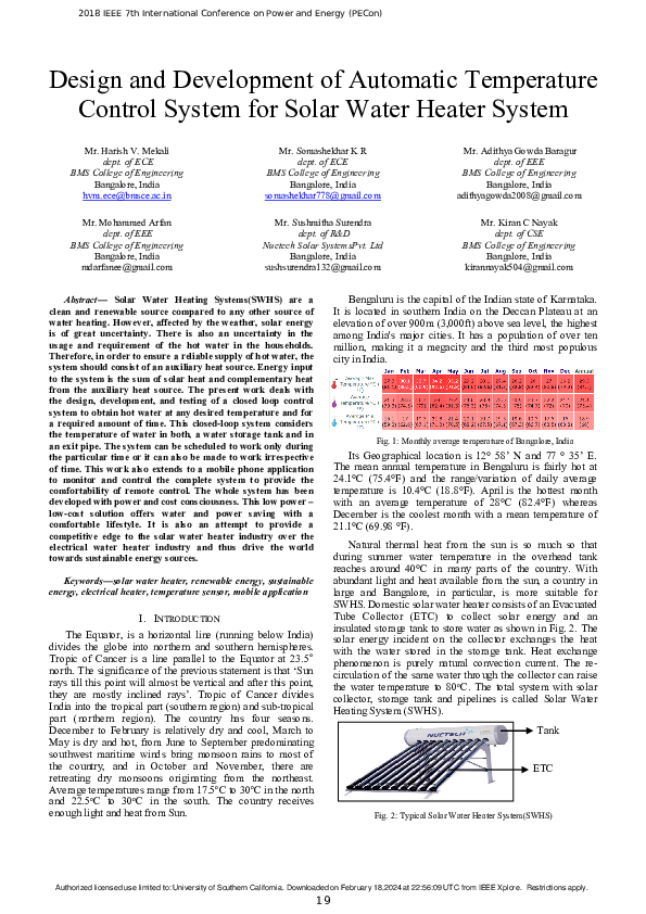 (PDF) Design and Development of Automatic Temperature Control System ...