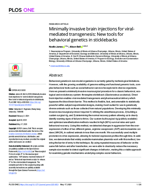 (PDF) Minimally invasive brain injections for viral-mediated ...
