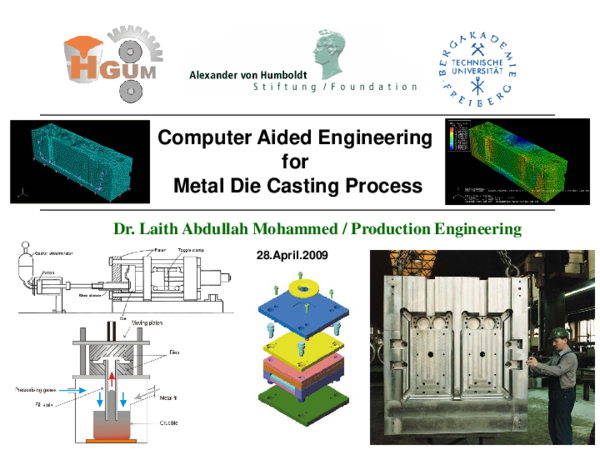 (PDF) Computer Aided Engineering for Metal Die Casting Process