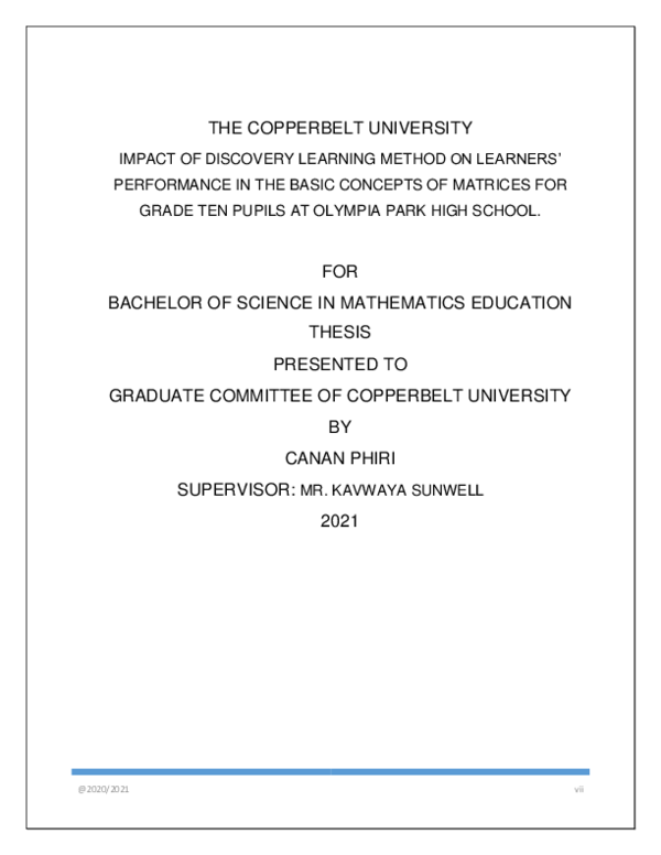 (PDF) The impact of discovery learning on learners,