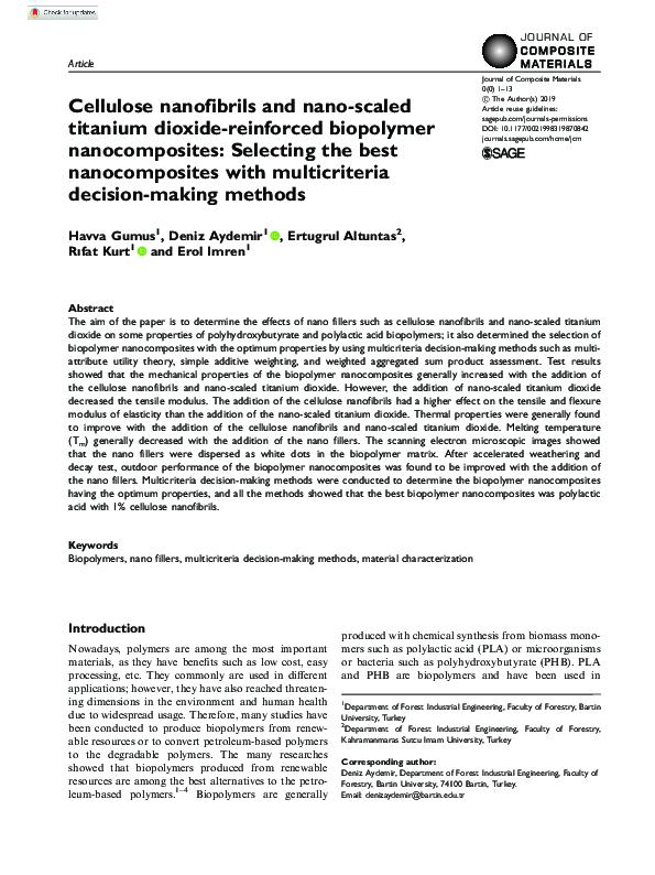 (PDF) Cellulose nanofibrils and nano-scaled titanium dioxide-reinforced ...