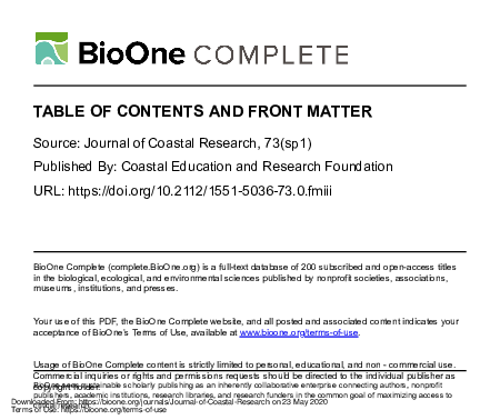 (PDF) Table of Contents and Front Matter