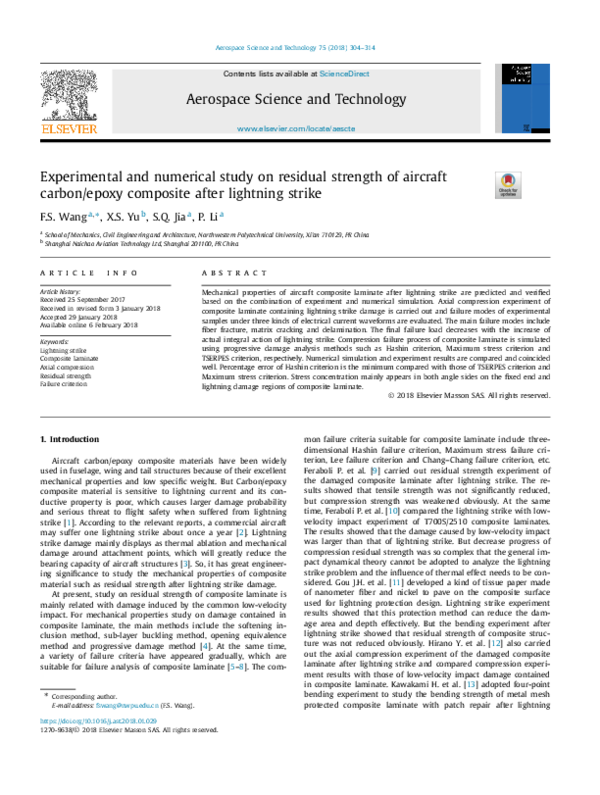 (PDF) Experimental and numerical study on residual stress and geometric ...