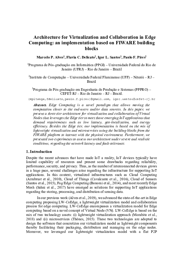 (PDF) Architecture for Virtualization and Collaboration in Edge ...