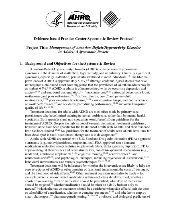 (PDF) Evidence-based Practice Center Systematic Review Protocol ...