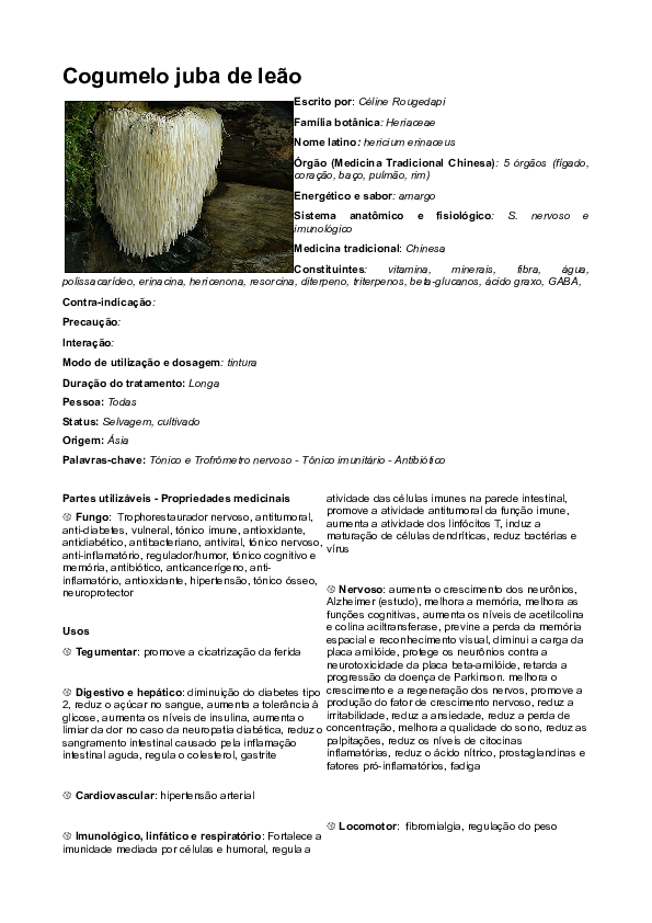(PDF) Cogumelo juba de leão_hericium erinaceus_PT