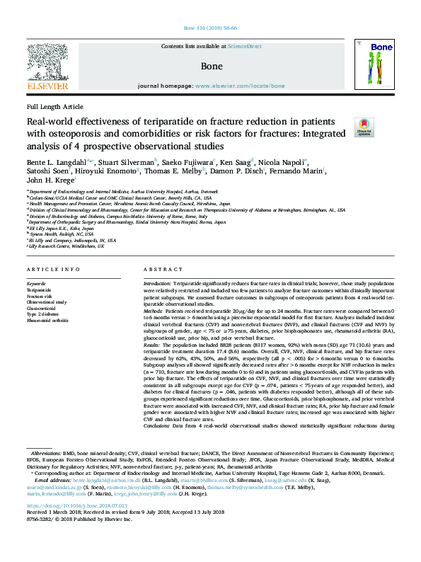 (PDF) Real-world effectiveness of teriparatide on fracture reduction in ...