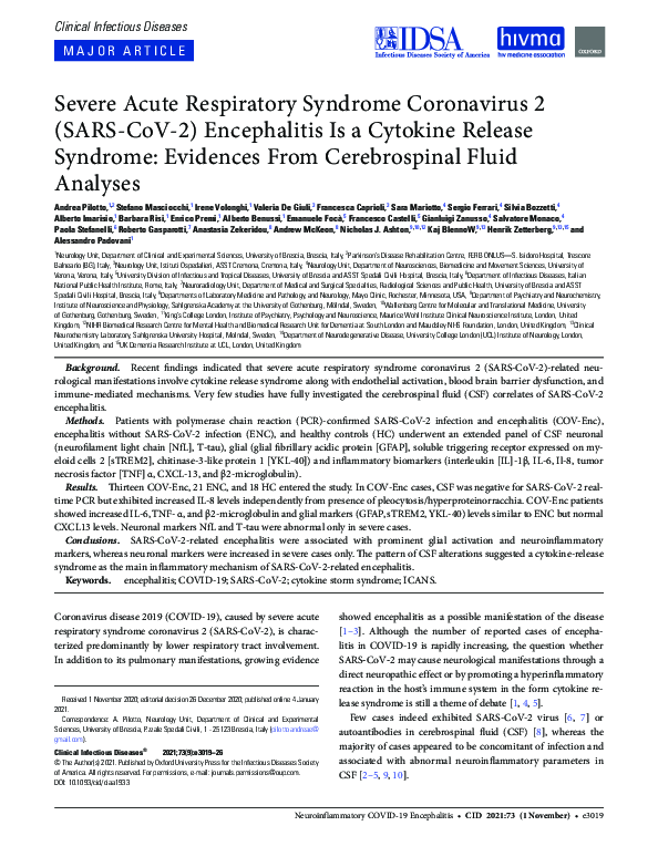 (PDF) Severe Acute Respiratory Syndrome Coronavirus 2 (SARS-CoV-2 ...