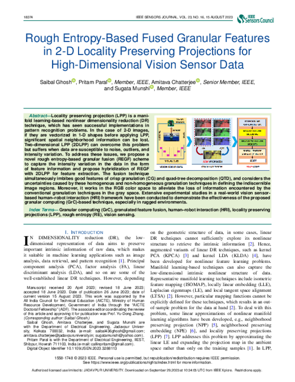 (PDF) Rough entropy-based fused granular features in 2-D locality ...