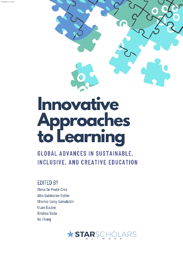 (PDF) Innovative Approaches to Learning Global Advances in Sustainable ...