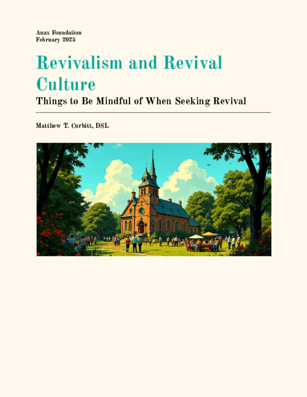 (PDF) Revivalism and Revival Culture: Things to Be Mindful of When ...