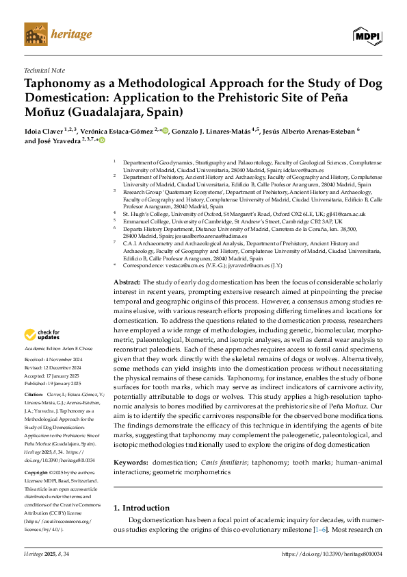 (PDF) Methodological Approach for the Study of Dog Domestication ...