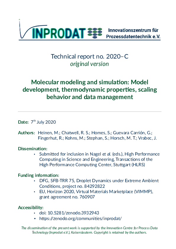 (PDF) Molecular Modeling and Simulation: Model Development ...
