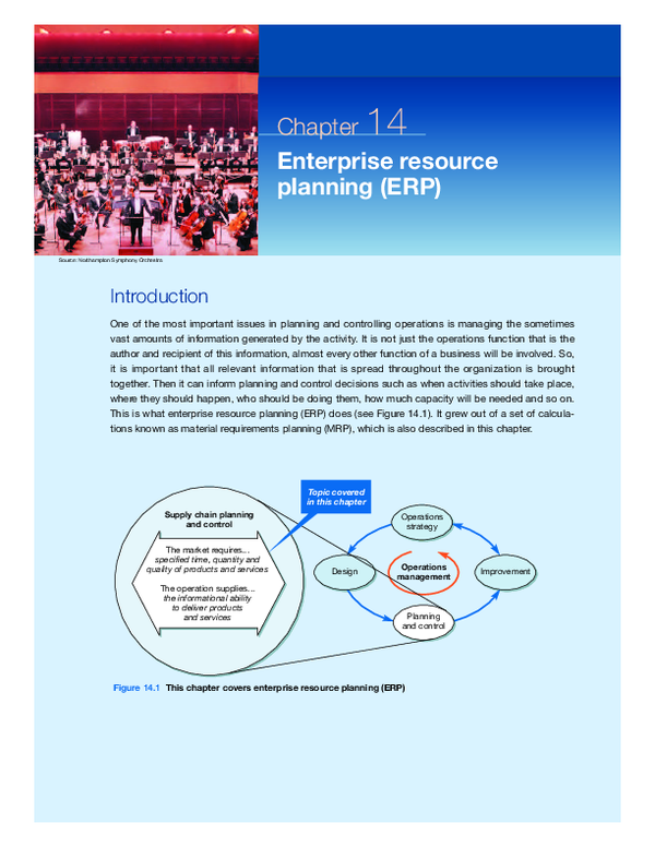 (PDF) Enterprise Resource Planning