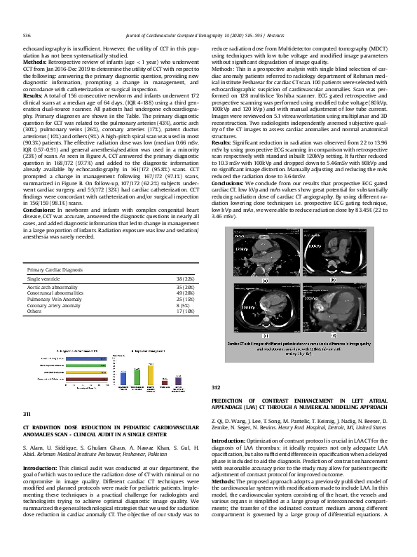 (PDF) CT Radiation Dose Reduction In Pediatric Cardiovascular Anomalies ...