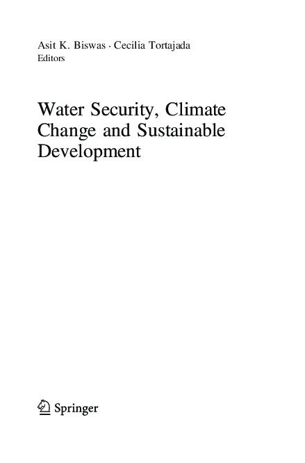 (PDF) Water Security, Climate Change and Sustainable Development