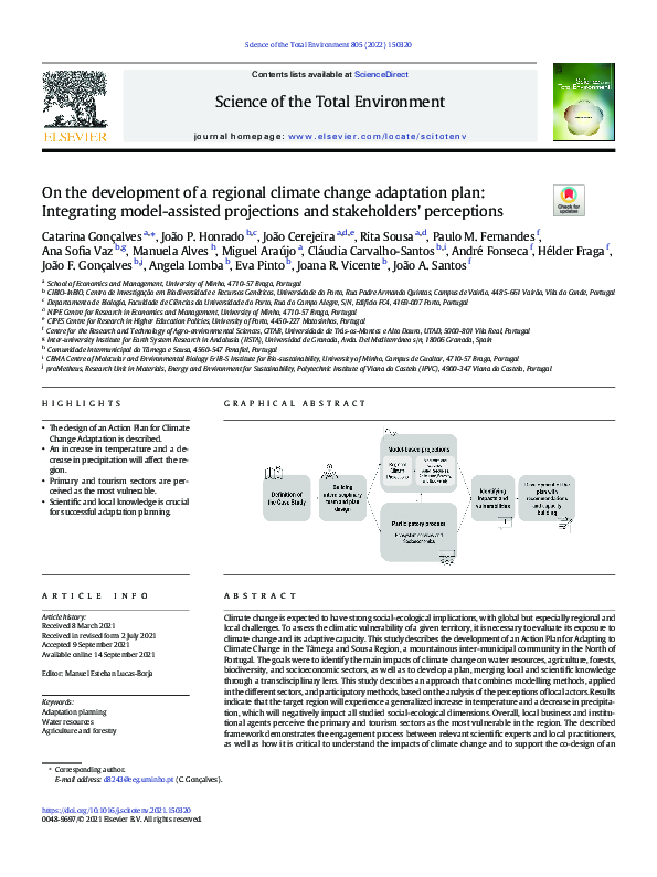 View of (PDF) On the development of a regional climate change adaptation plan ...