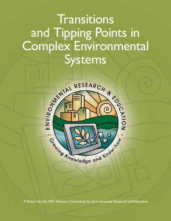 (PDF) Now is the Time for Action: Transitions and Tipping Points in ...