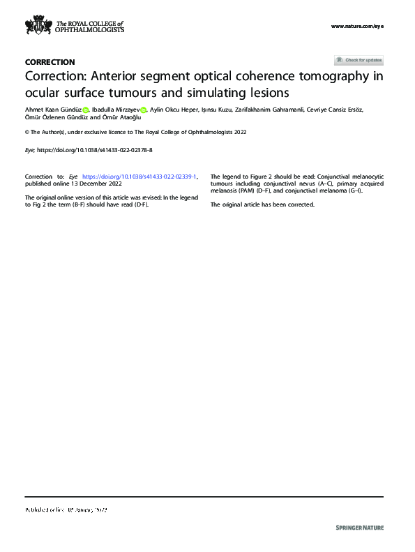 (PDF) Correction: Anterior segment optical coherence tomography in ...