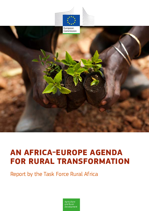 (PDF) An Africa-Europe agenda for rural transformation. Report by the ...