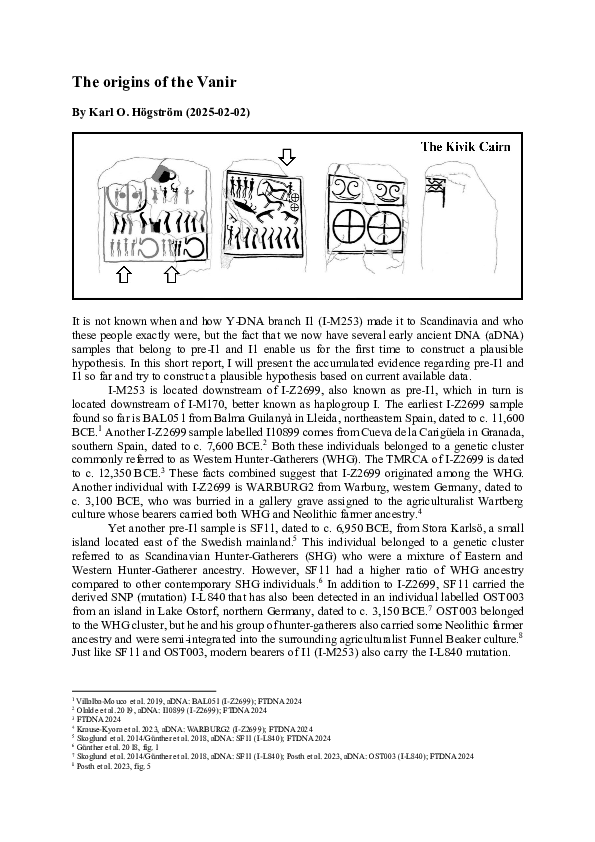 (PDF) The origins of the Vanir