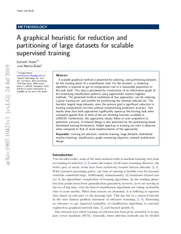 (PDF) A graphical heuristic for reduction and partitioning of large ...