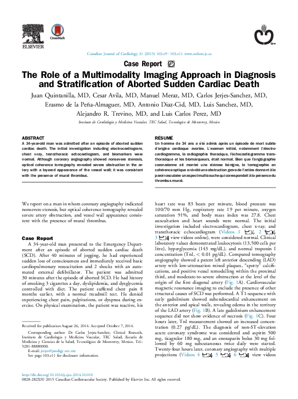(PDF) The role of a multimodality imaging approach in diagnosis and ...
