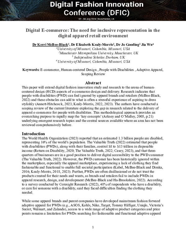 (PDF) Digital E-commerce: The need for inclusive representation in the ...