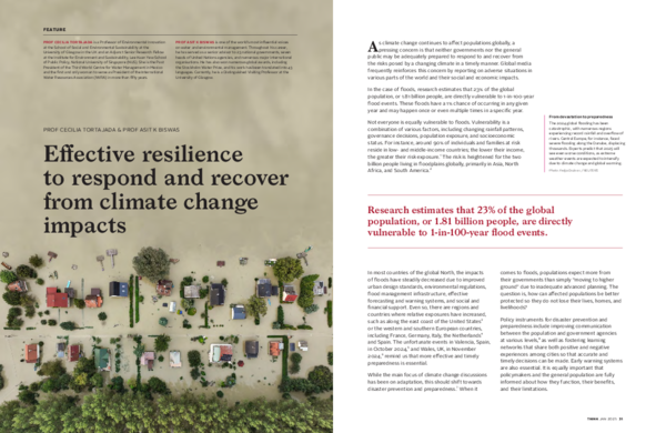 (PDF) Effective resilience to respond and recover from climate change ...
