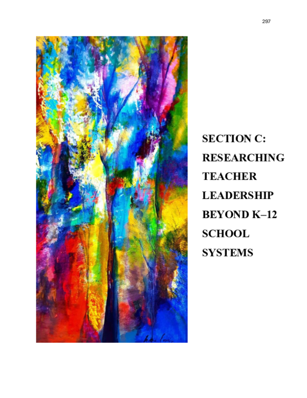 (PDF) Doing, Growing, Learning: Teacher Leadership in Rural ...