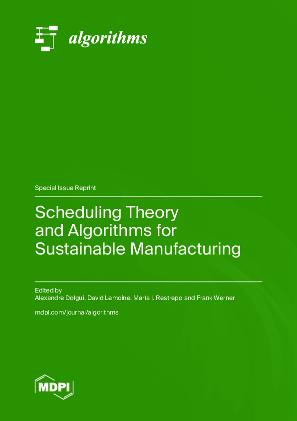 PDF) Scheduling Theory and Algorithms for Sustainable Manufacturing