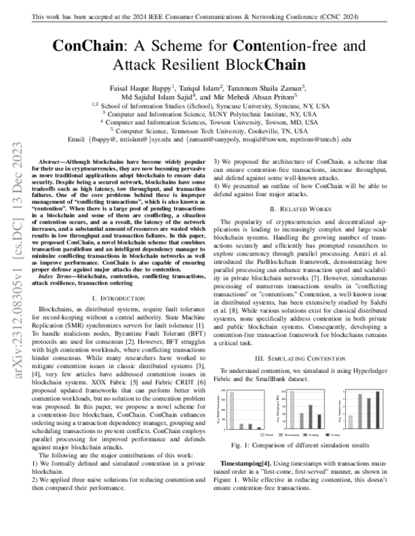 (PDF) ConChain: A Scheme for Contention-free and Attack Resilient ...