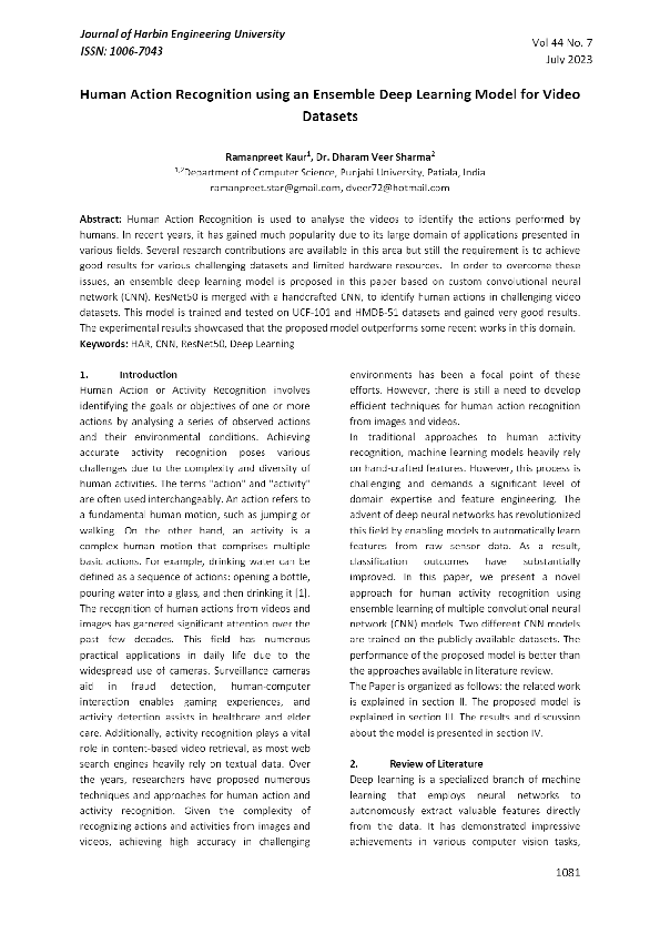 (PDF) Human Action Recognition using an Ensemble Deep Learning Model ...