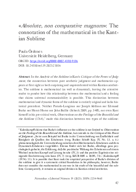 (PDF) «Absolute, non comparative magnum»: The connotation of the ...