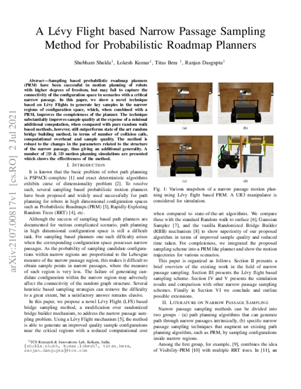 (PDF) A Levy Flight based Narrow Passage Sampling Method for ...