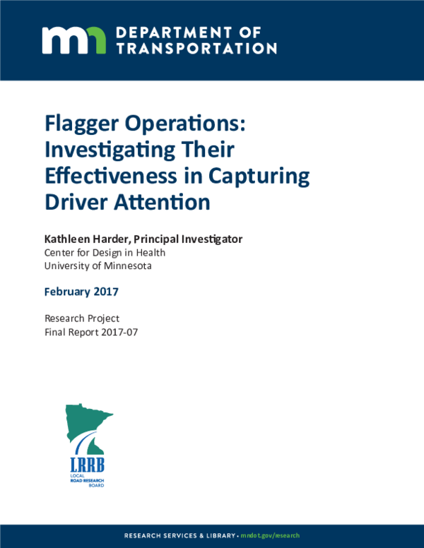 (PDF) Flagger Operations: Investigating Their Effectiveness in ...