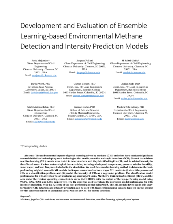 (PDF) Development and Evaluation of Ensemble Learning-based ...
