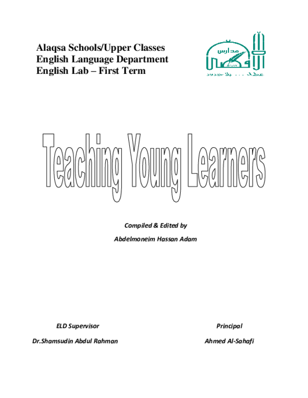 (PDF) Teaching English to Young Learners
