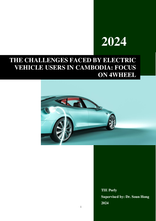 (PDF) THE CHALLENGES FACED BY ELECTRIC VEHICLE USERS IN CAMBODIA FOCUS ...