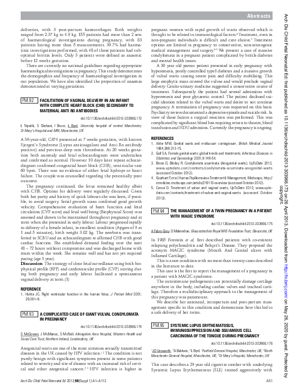 (PDF) PM.92 Facilitation of Vaginal Delivery in an Infant with Complete ...